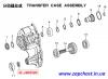 Сальник роздавальної коробки передній SC-1802504 (Landwind, DADI, Tianma, GROZ, Huabei)